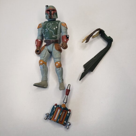 Star Wars POTF Boba Fett Figure Kenner - Picture 1 of 11